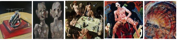 Figurations « Expressionnistes » matiéristes